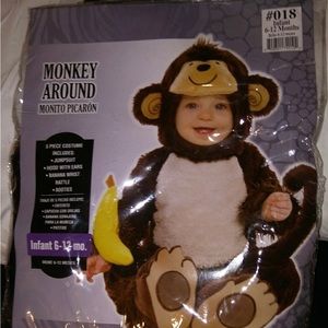 Infant monkey costume